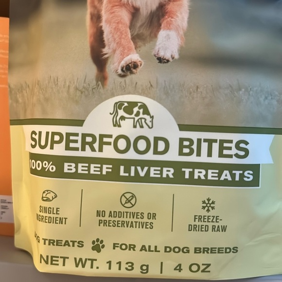 Badlands Ranch Superfood‎ Bites Beef Liver Dog Treats - Picture 2 of 3